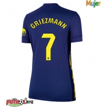 Camiseta Atletico Madrid Antoine Griezmann #7 Visitante Equipación para mujer 2025-26 manga corta